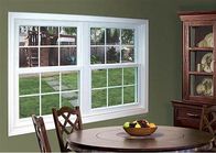پوشش پودری سفید پنجره ارسی آلومینیومی با دوام قوی و ایمنی ارسی سه جداره پنجره آویزان