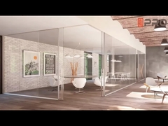 Modern Sliding Office Glass Partitions Room Wall Panel Divider