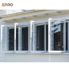 مصالح ساختمانی خانه پنجره آلومینیومی با شیشه دو جداره Hurricane Thermal Break