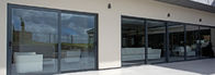 درب شیشه ای کشویی آلومینیومی داخلی با لوازم جانبی لاستیکی درزگیر EPDM فروش درب های شیشه ای کشویی خارجی