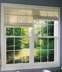 پنجره دوبل آویزان / تهویه پنجره آلومینیومی مشبک محافظ از جنس استنلس استیل سبک آمریکایی