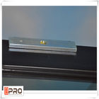 درب شیشه ای لولایی حیاط تک پنل آلومینیومی نمایه سفارشی درب لولای آلومینیومی رنگی درب کامپوزیت