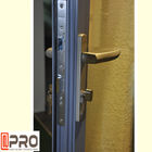 درب‌های لولایی آلومینیومی PVDF خاکستری با لولا جهت باز شدن به بیرون برای لولای درب لولای درب فولادی
