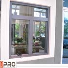 پنجره های کشویی آلومینیومی دو جداره سفارشی برای صرفه جویی در انرژی پروژه خانه