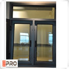پنجره های آلومینیومی ضد بارندگی سیستم آلومینیوم ترمال بریک پنجره های دو لایه طراحی شده است