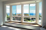 پرفیل آلومینیومی پنجره‌های کشویی شیشه‌ای شفاف دوجداره