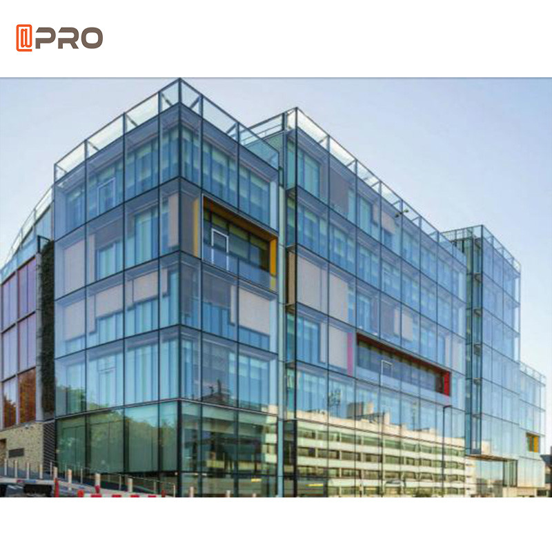 استاندارد ISO9001 دیوار پرده شیشه ای صنعتی آلومینیومی ضد حرارت