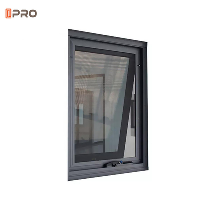 پنجره ای حرفه ای استرالیایی استاندارد دو شیشه ای آلومینیوم بالا