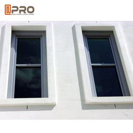 اندازه سفارشی شیب کشویی ارسی آلومینیومی پنجره پوشش پودری درمان سطح